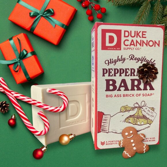 Duke Cannon Big Brick of Soap - Peppermint Bark x (2 Bars) - Picture 6 of 7